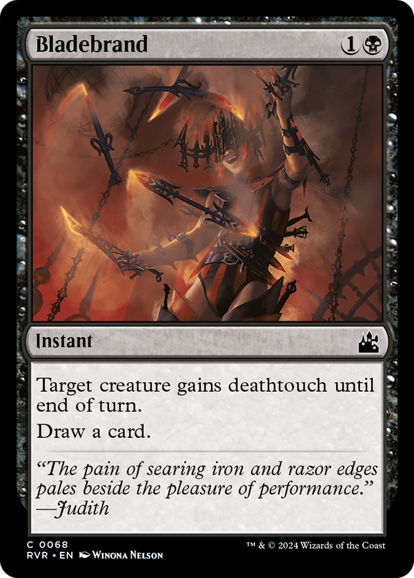 Bladebrand (RVR-068) - Ravnica Remastered Foil