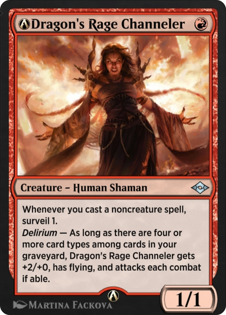 A-Dragon's Rage Channeler (MH2-A-121) - Modern Horizons 2