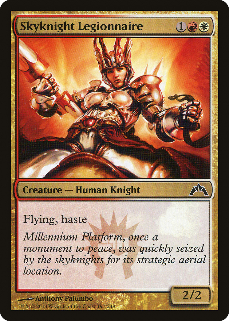Skyknight Legionnaire (GTC-197) - Gatecrash Foil