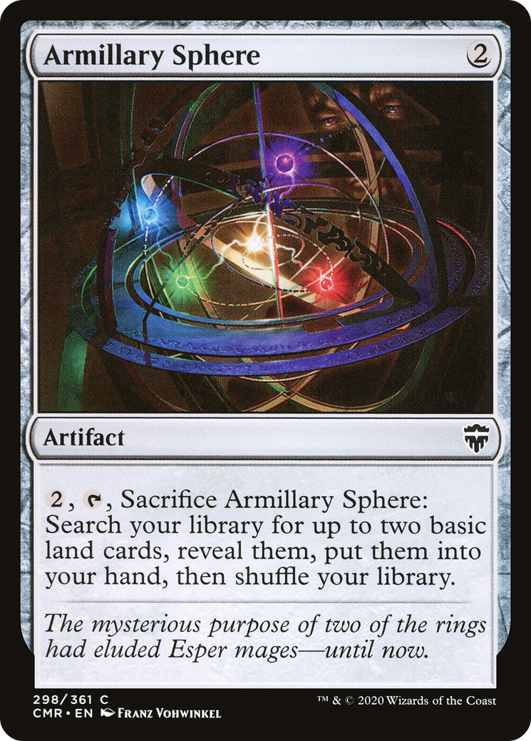 Armillary Sphere (CMR-298) - Commander Legends Foil