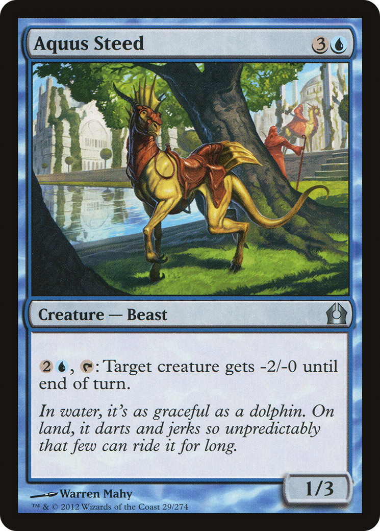 Aquus Steed (RTR-029) - Return to Ravnica Foil