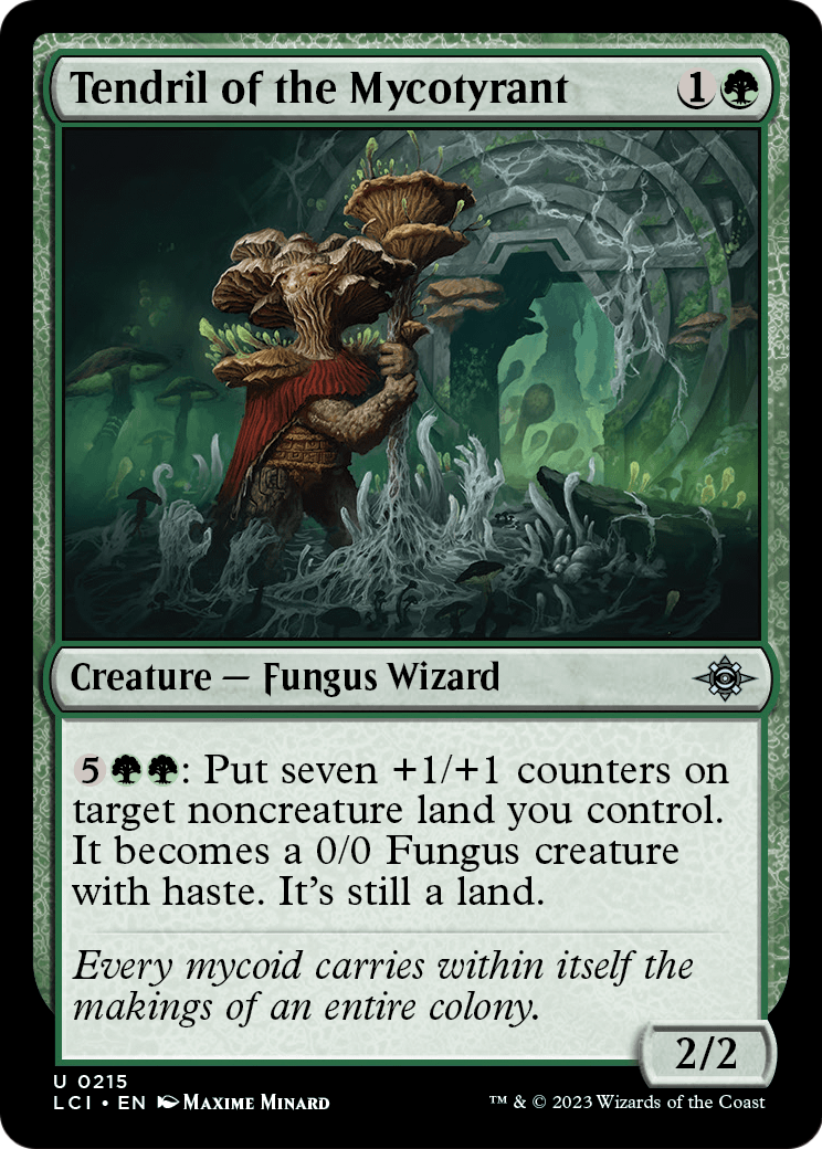 Tendril of the Mycotyrant (LCI-215) - The Lost Caverns of Ixalan Foil