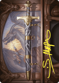 Ancestral Blade // Ancestral Blade (ACMM-001) - Commander Masters Art Series (Borderless) Foil