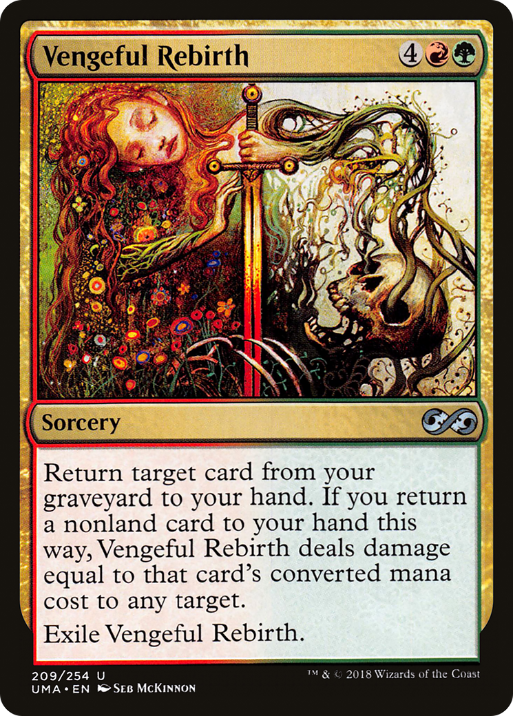Vengeful Rebirth (UMA-209) - Ultimate Masters Foil