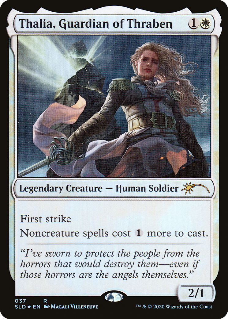 Thalia, Guardian of Thraben (SLD-037) - Secret Lair Drop Foil
