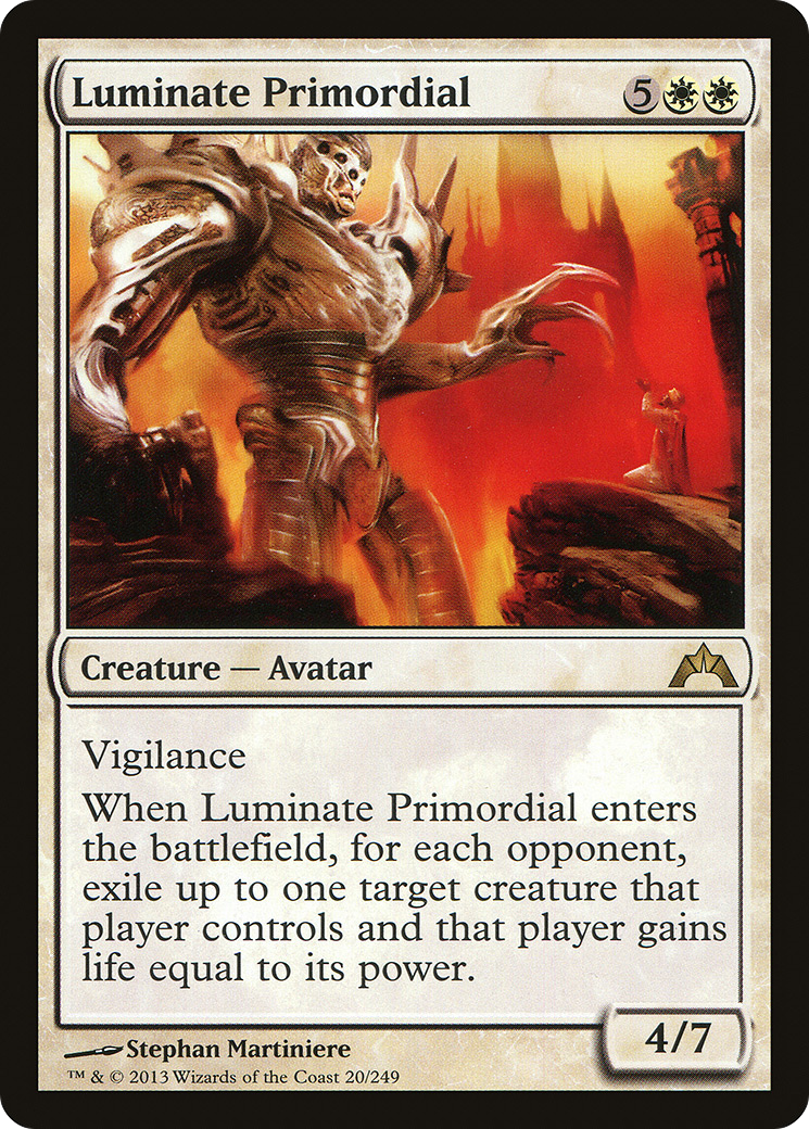 Luminate Primordial (GTC-020) - Gatecrash Foil