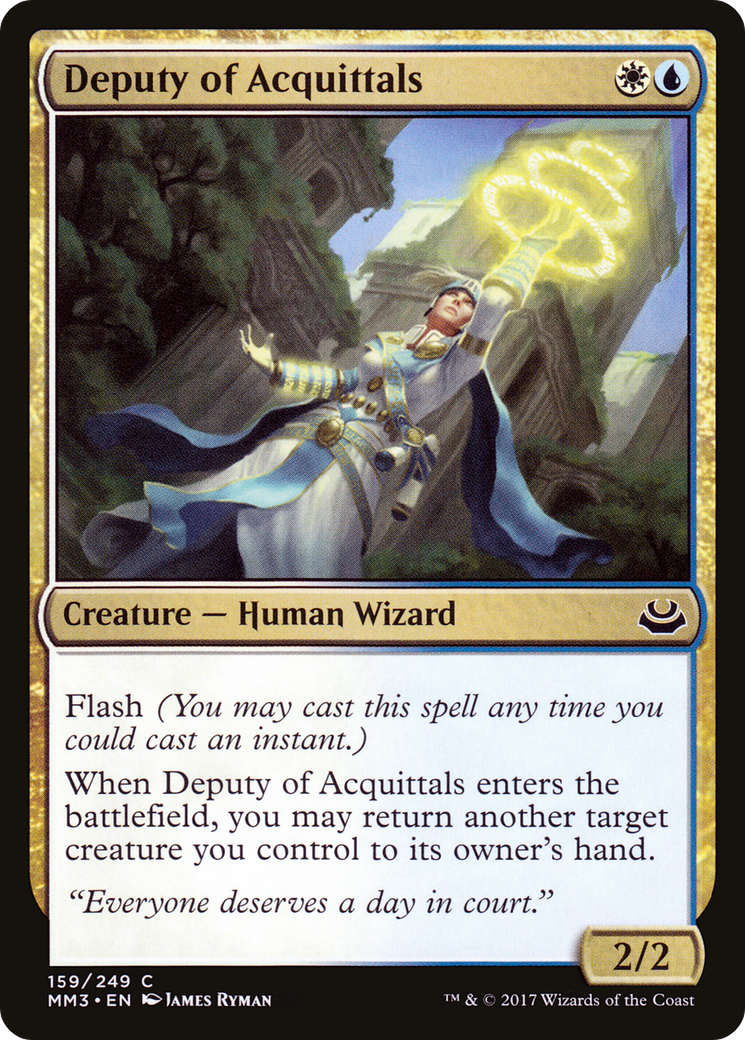Deputy of Acquittals (MM3-159) - Modern Masters 2017 Foil