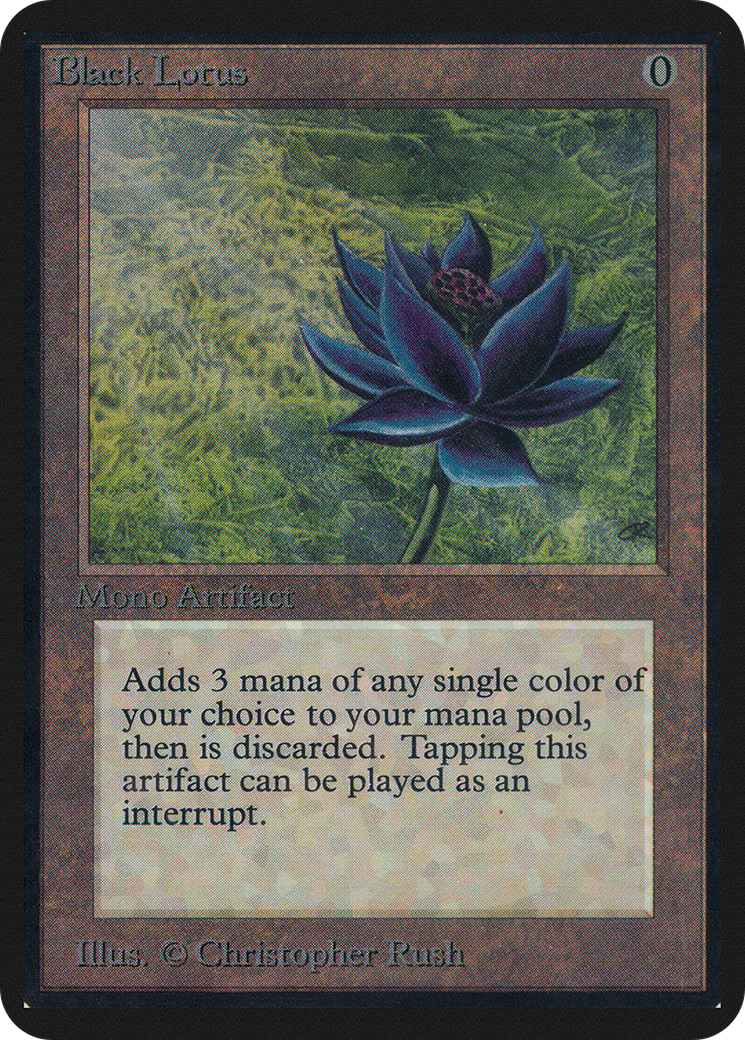Black Lotus (LEA-) - Limited Edition Alpha