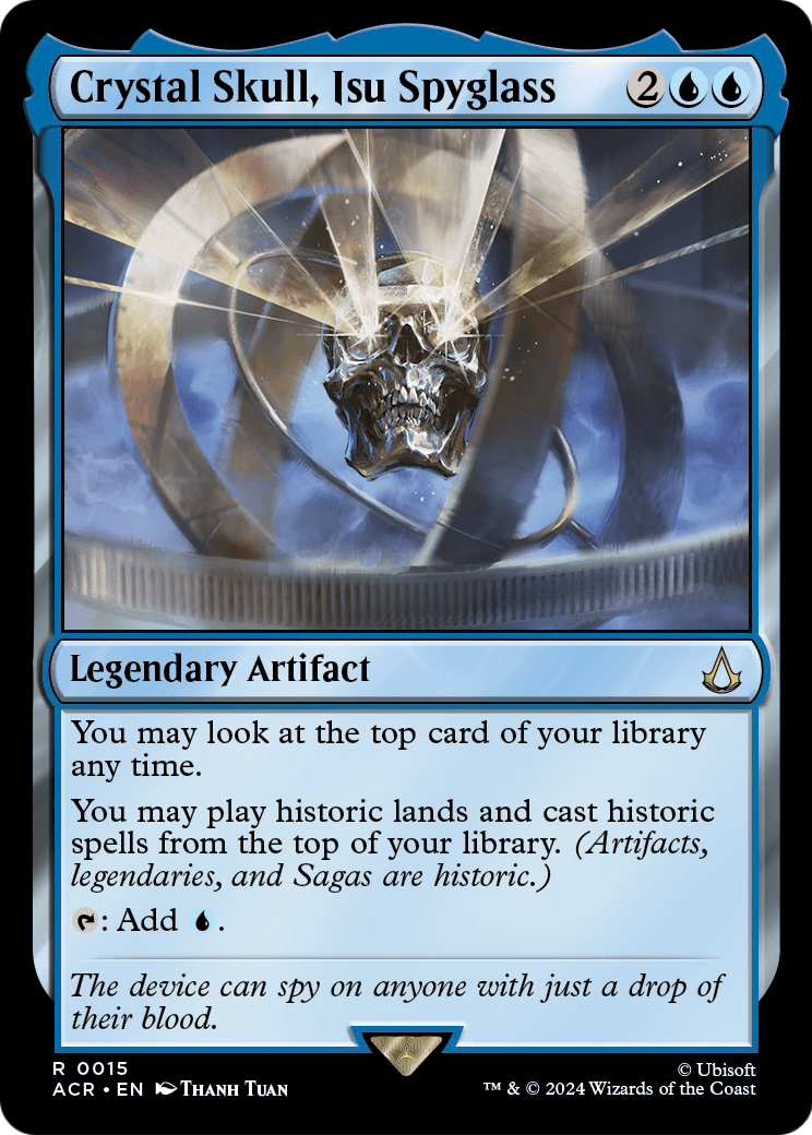 Crystal Skull, Isu Spyglass (ACR-015) - Assassin's Creed
