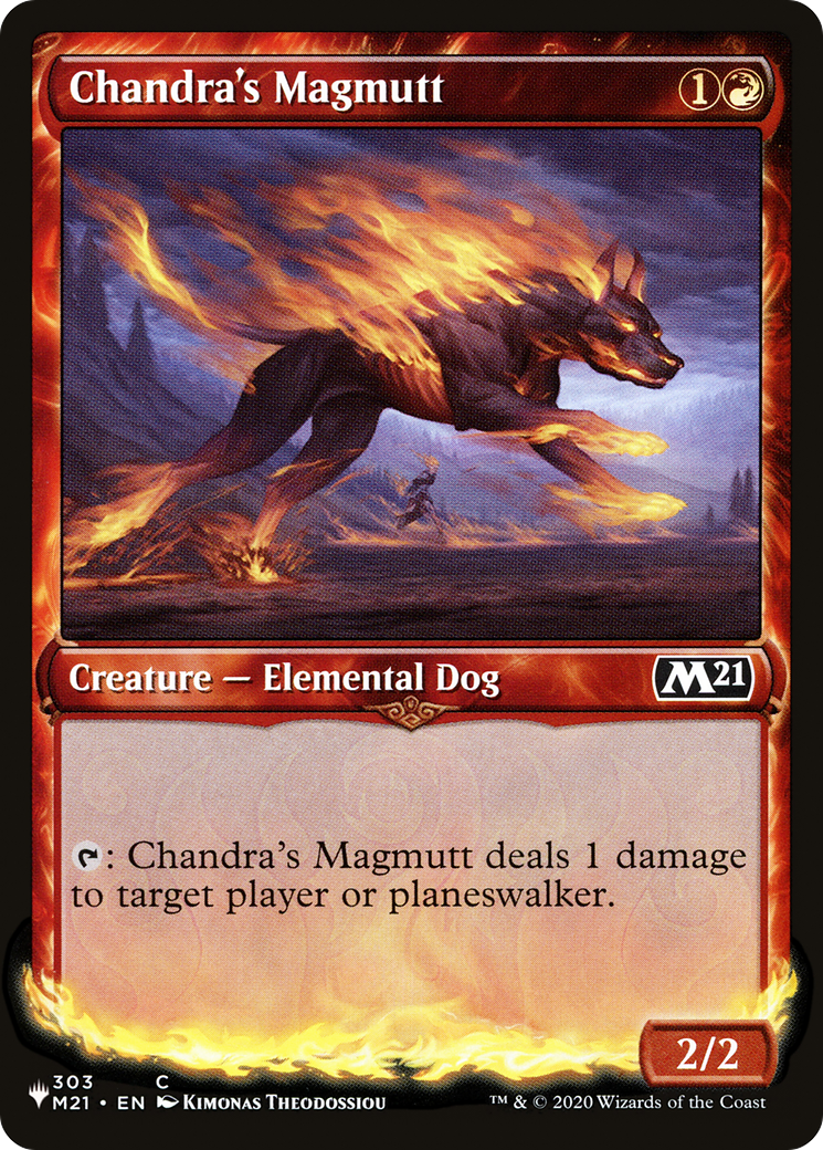 Chandra's Magmutt (LIST-137/274) - The List Reprints: (Showcase)