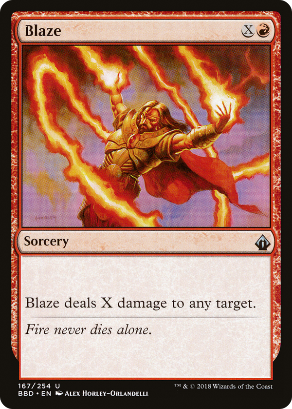 Blaze (BBD-167) - Battlebond Foil