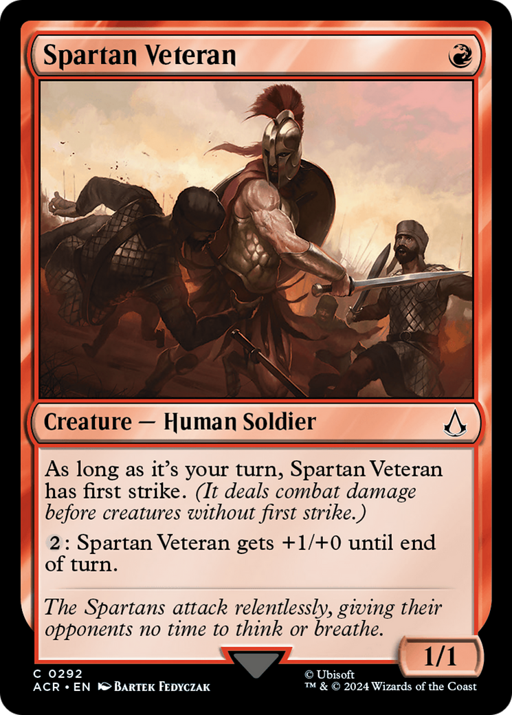 Spartan Veteran (ACR-292) - Assassin's Creed Foil