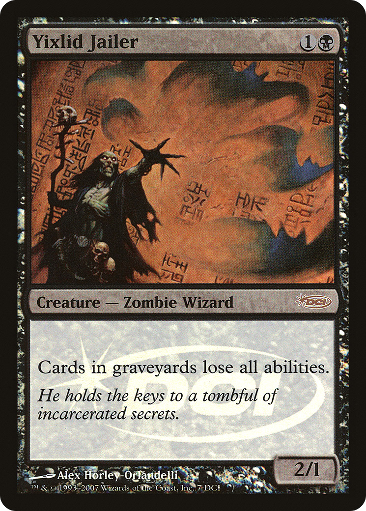 Yixlid Jailer (WPN-007) - DCI Promos Foil