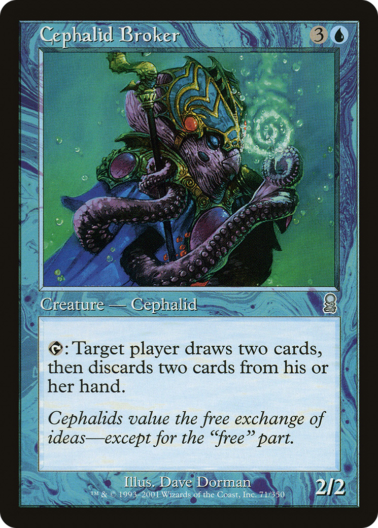 Cephalid Broker (ODY-071) - Odyssey Foil