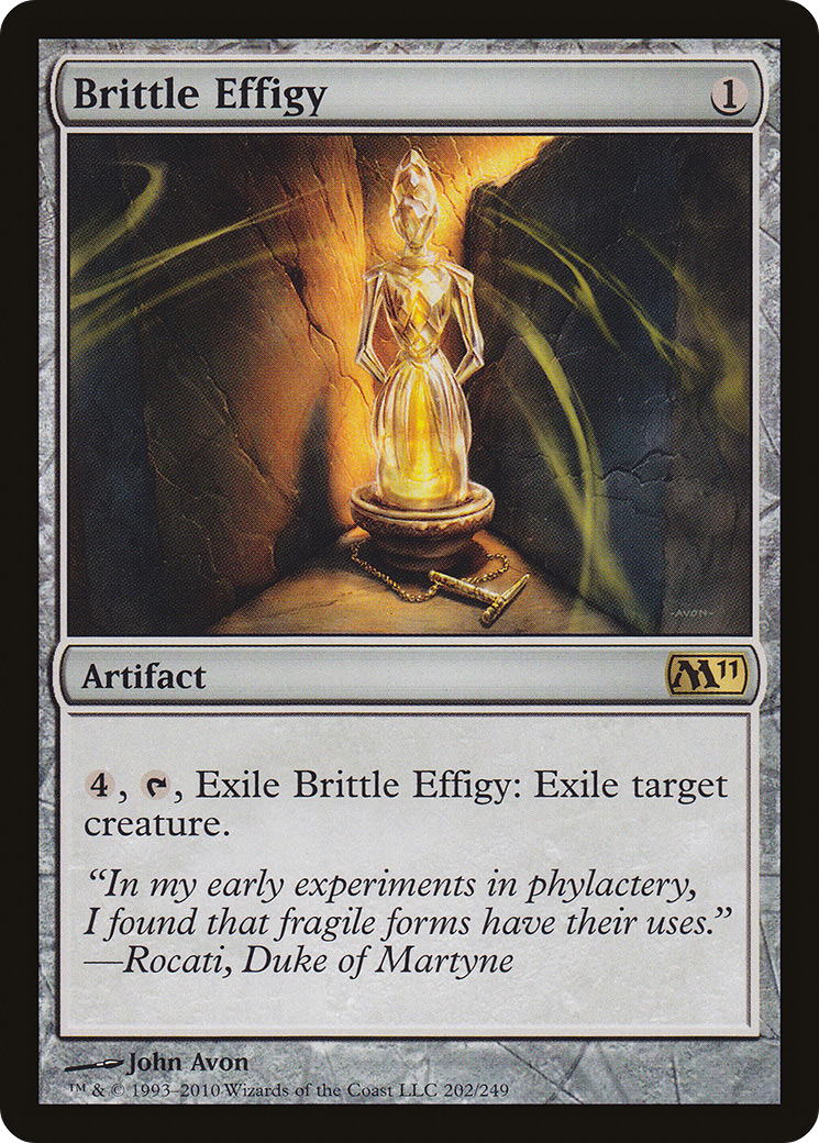 Brittle Effigy (M11-202) - Magic 2011 Foil
