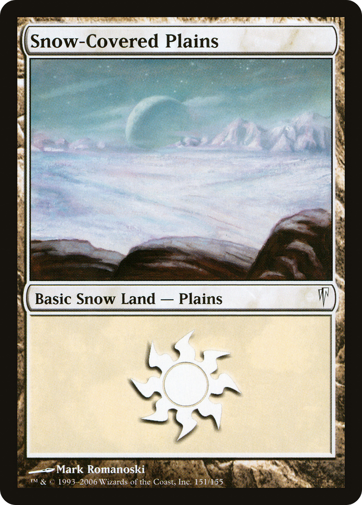 Snow-Covered Plains (CSP-151) - Coldsnap Foil
