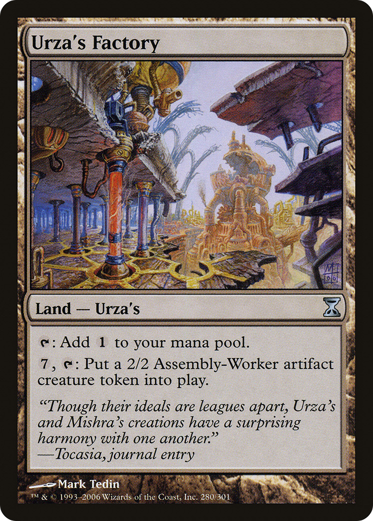 Urza's Factory (TSP-280) - Time Spiral Foil