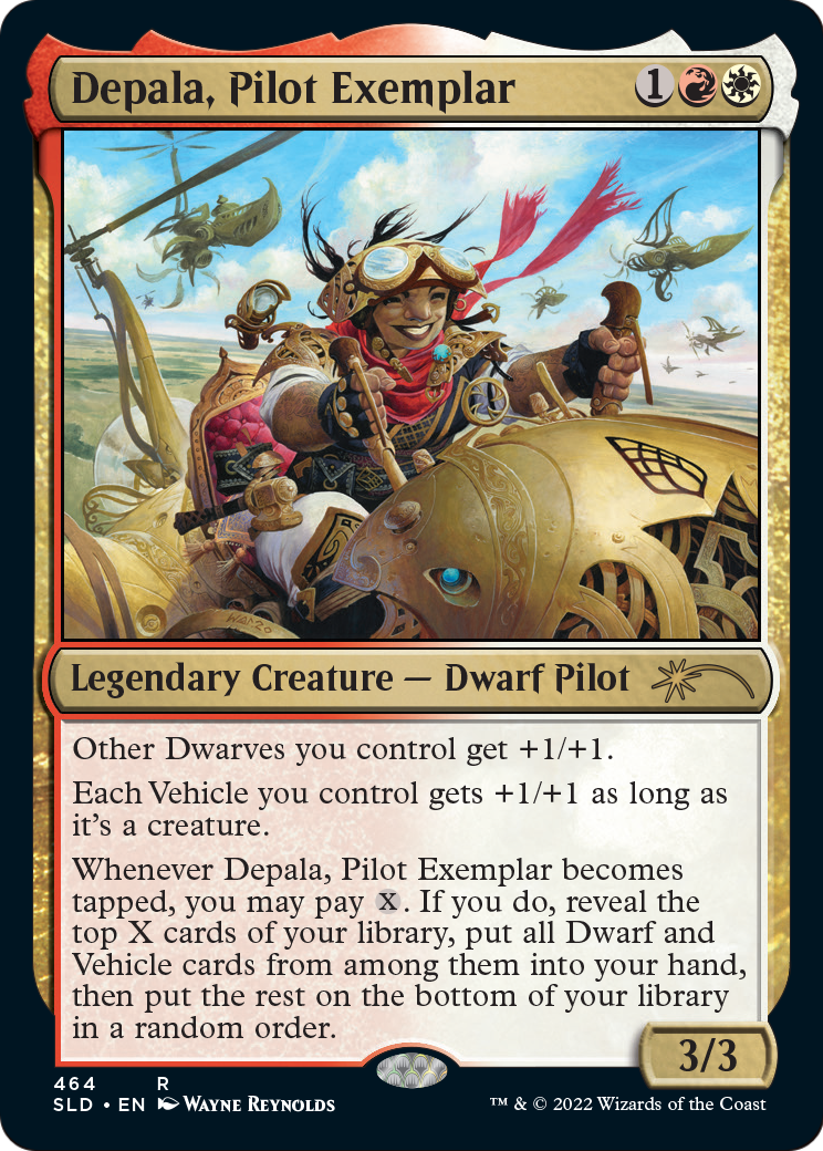 Depala, Pilot Exemplar (SLD-464) - Secret Lair Drop Foil