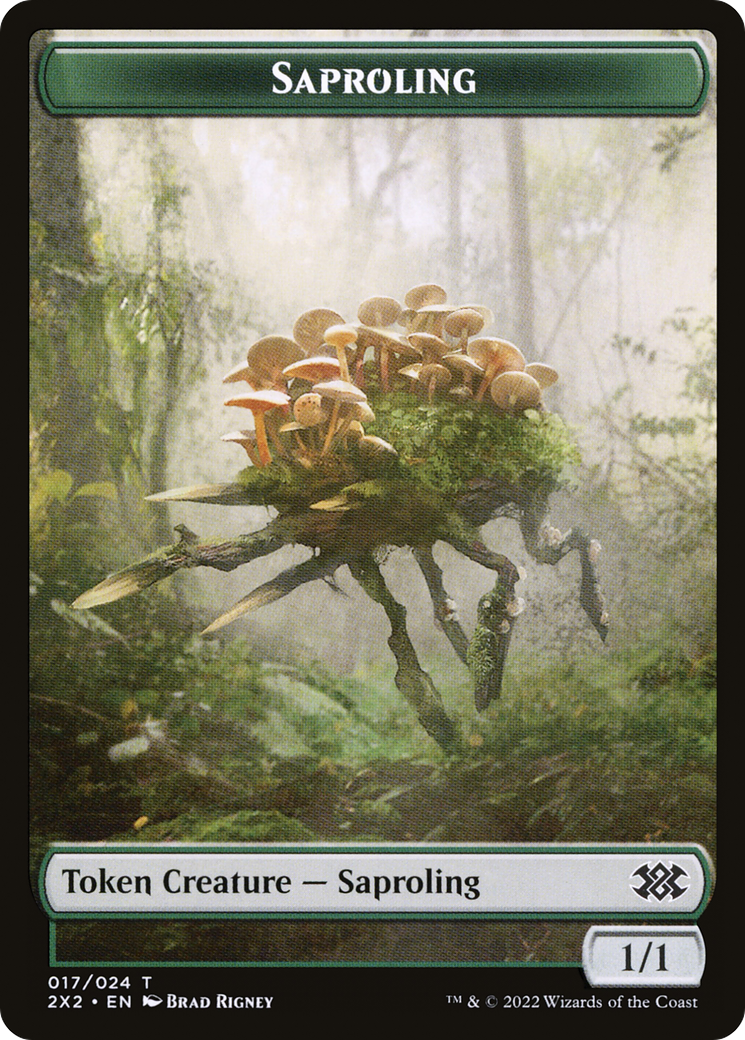 Saproling (T2X2-017) - Double Masters 2022 Tokens