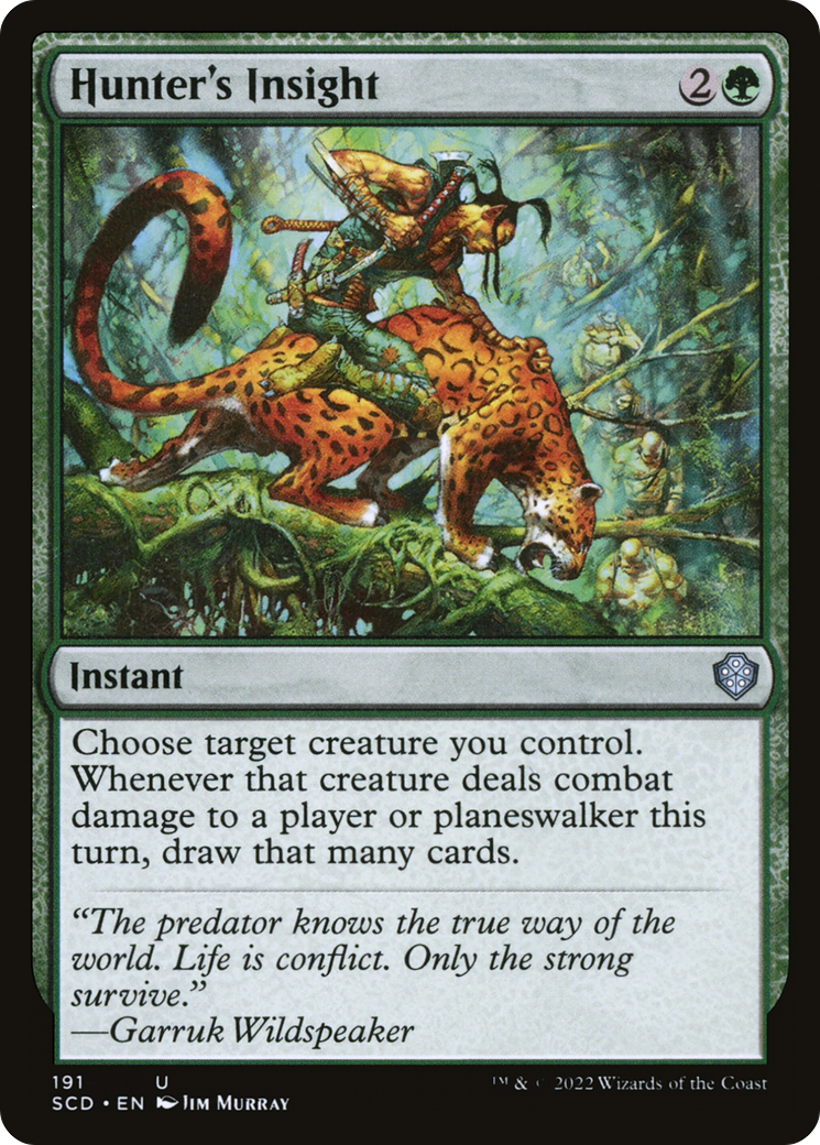 Hunter's Insight (SCD-191) - Starter Commander Decks