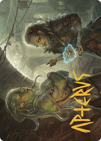 Extract a Confession // Extract a Confession (AMKM-007) - Murders at Karlov Manor Art Series (Borderless) Foil