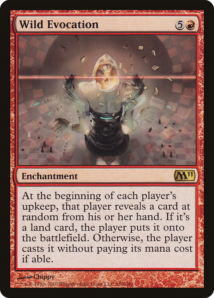 Wild Evocation (M11-160) - Magic 2011 Foil