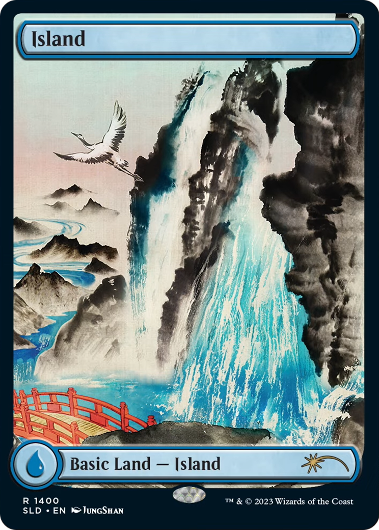 Island (1400) (SLD-1400) - Secret Lair Drop Foil