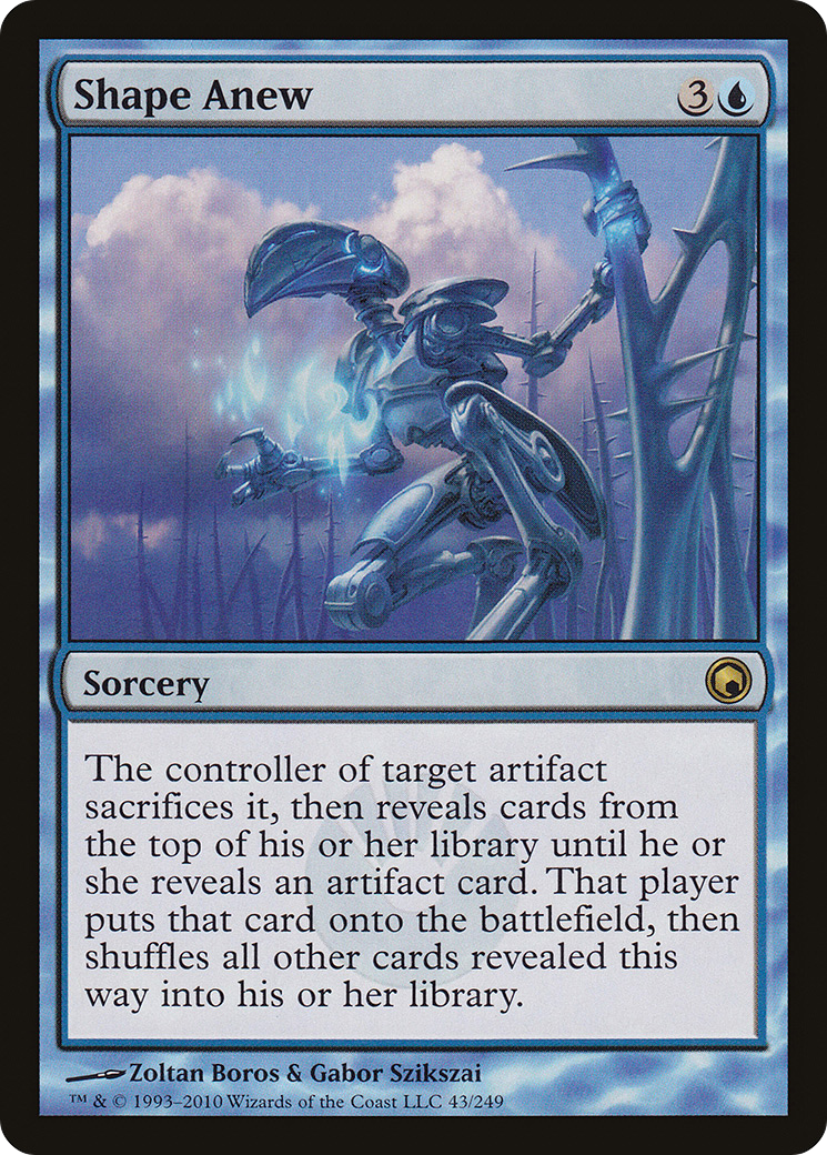 Shape Anew (SOM-043) - Scars of Mirrodin Foil