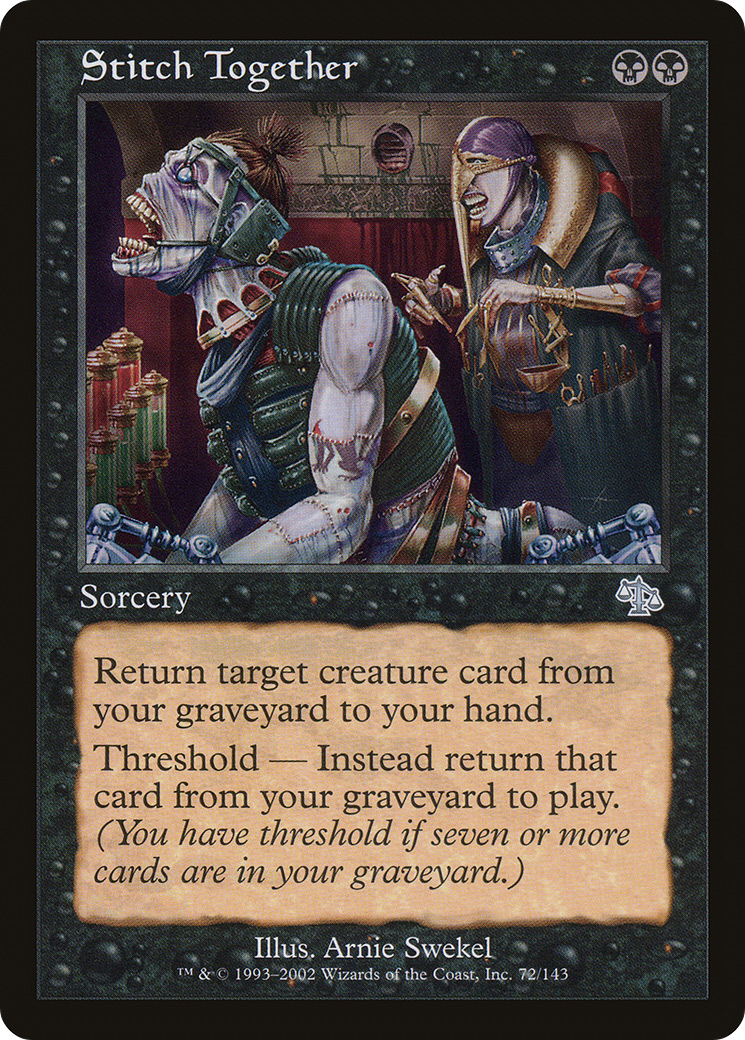 Stitch Together (JUD-072) - Judgment Foil