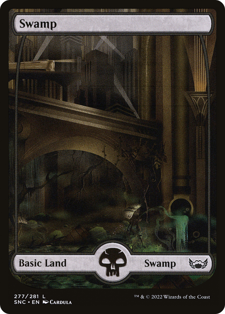 Swamp (277) (SNC-277) - Streets of New Capenna: (Full Art) Foil