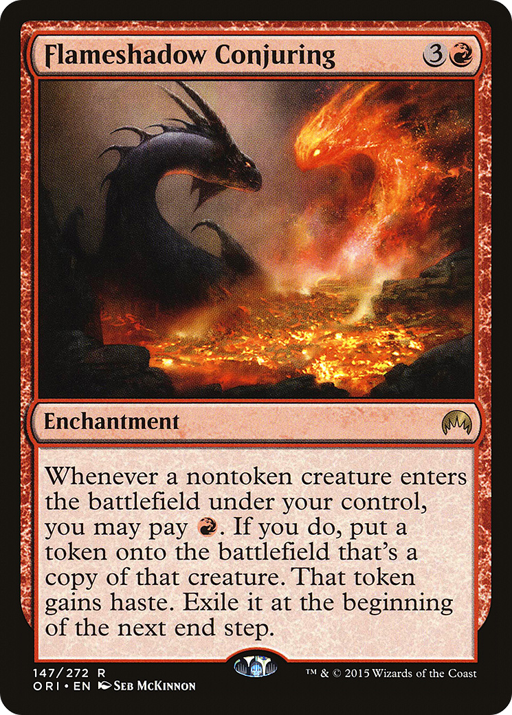 Flameshadow Conjuring (ORI-147) - Magic Origins Foil