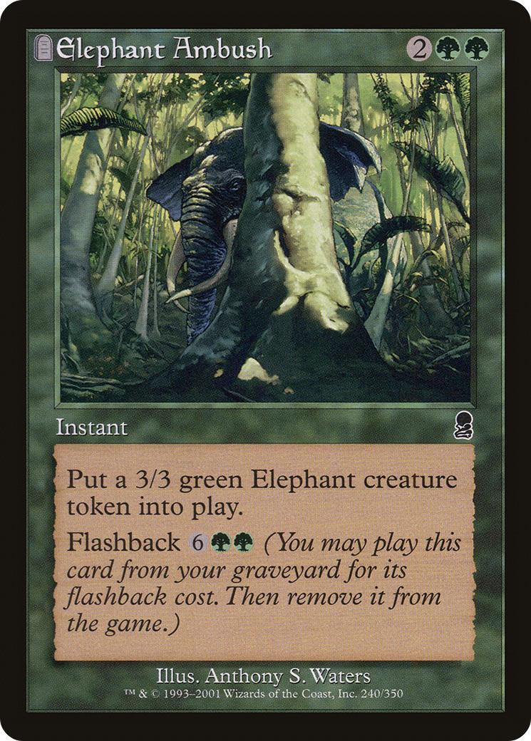 Elephant Ambush (ODY-240) - Odyssey: (tombstone)