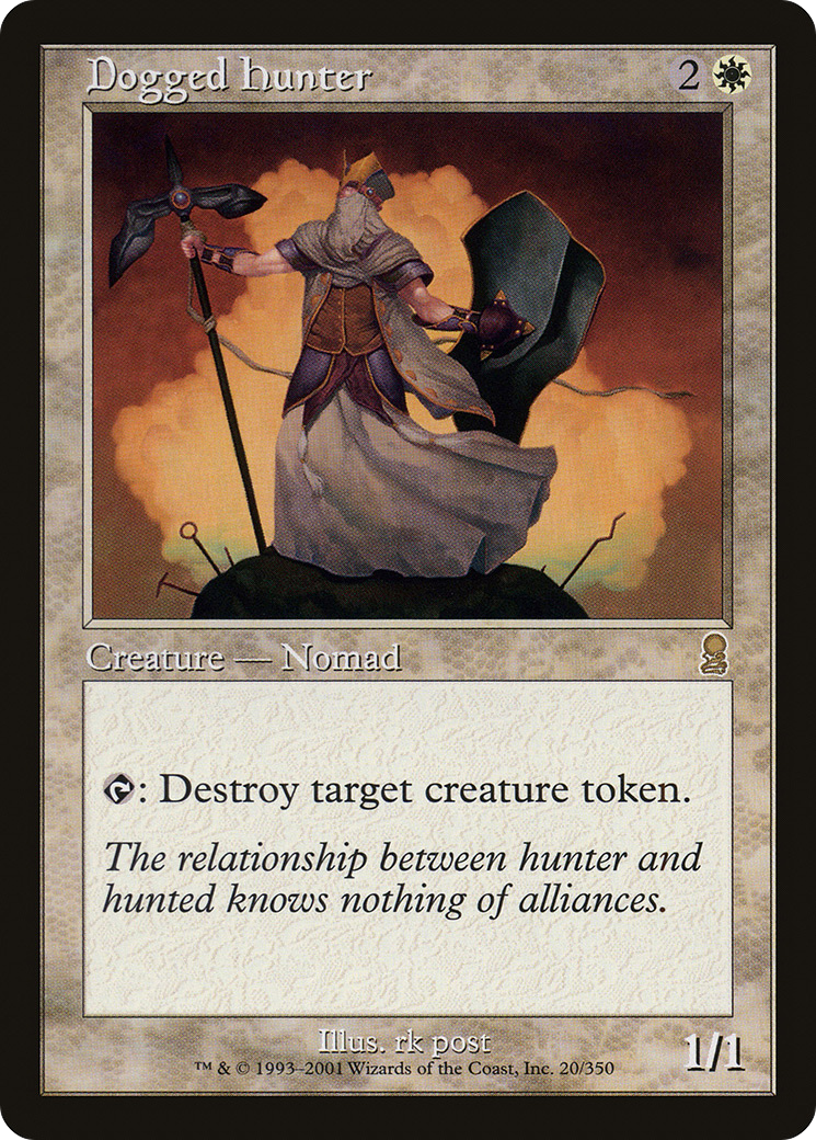 Dogged Hunter (ODY-020) - Odyssey Foil