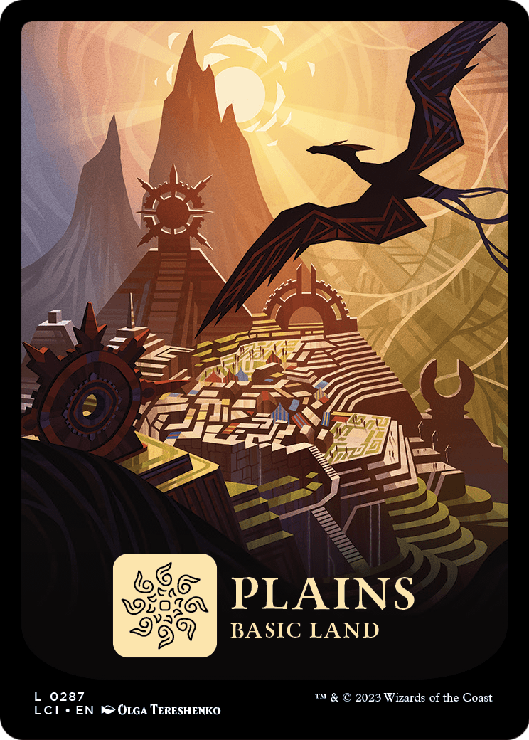 Plains (0287) (LCI-287) - The Lost Caverns of Ixalan Foil