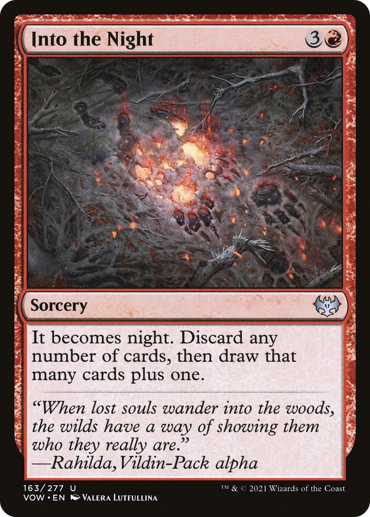Into the Night (VOW-163) - Innistrad: Crimson Vow