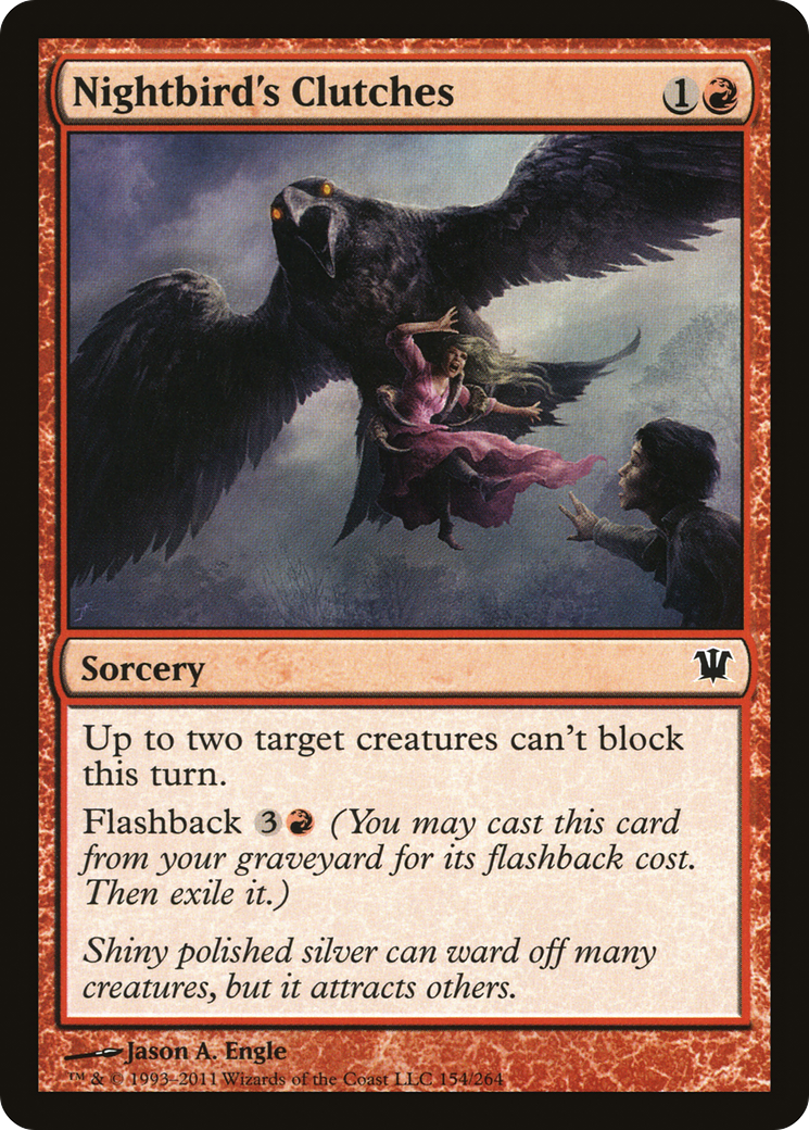 Nightbird's Clutches (ISD-154) - Innistrad Foil