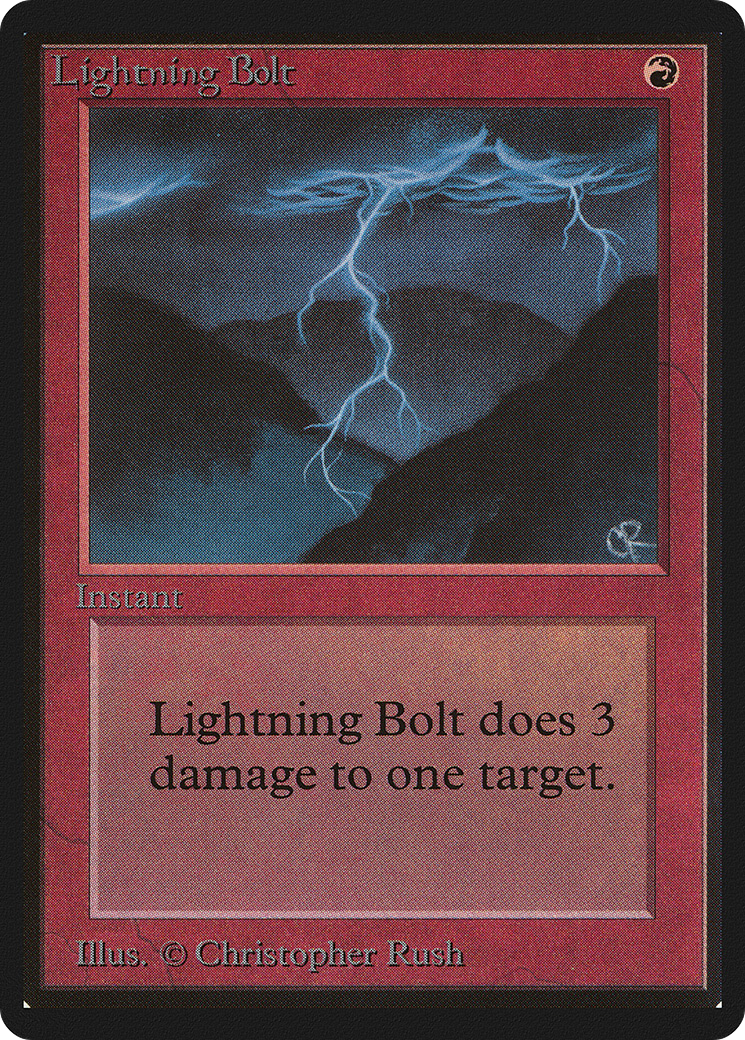 Lightning Bolt (LEB-) - Limited Edition Beta
