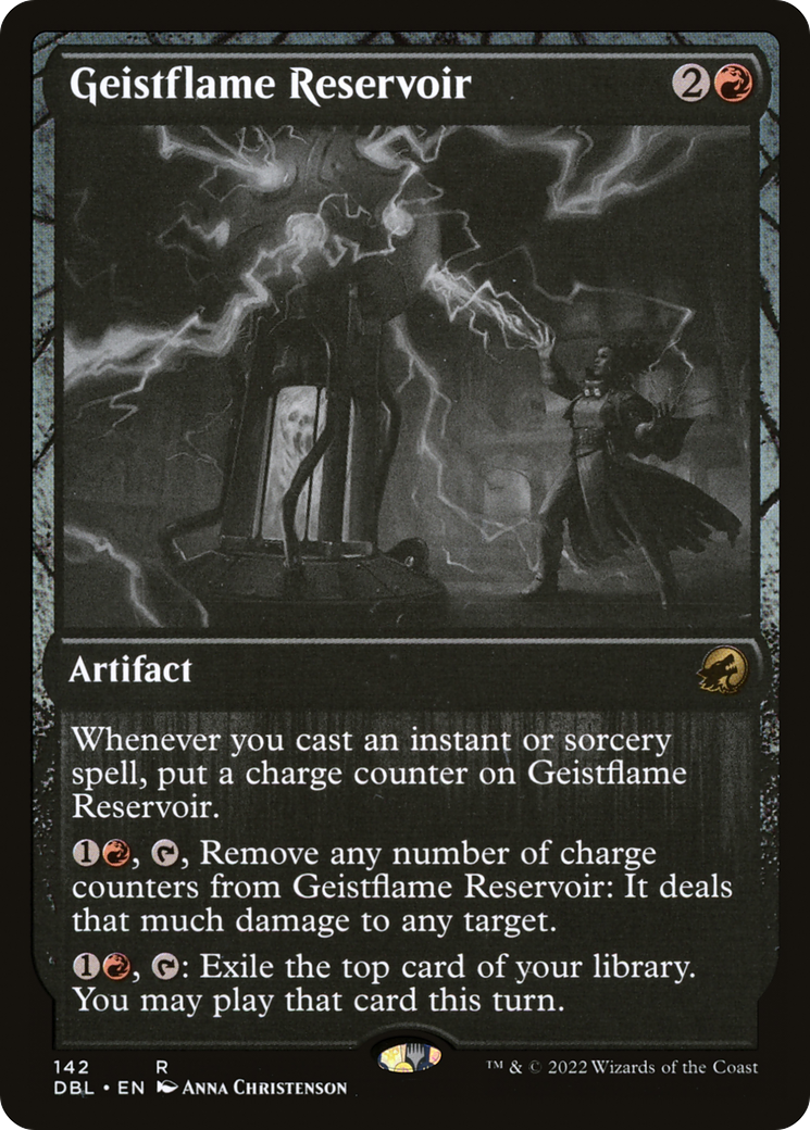 Geistflame Reservoir (DBL-142) - Innistrad: Double Feature Foil