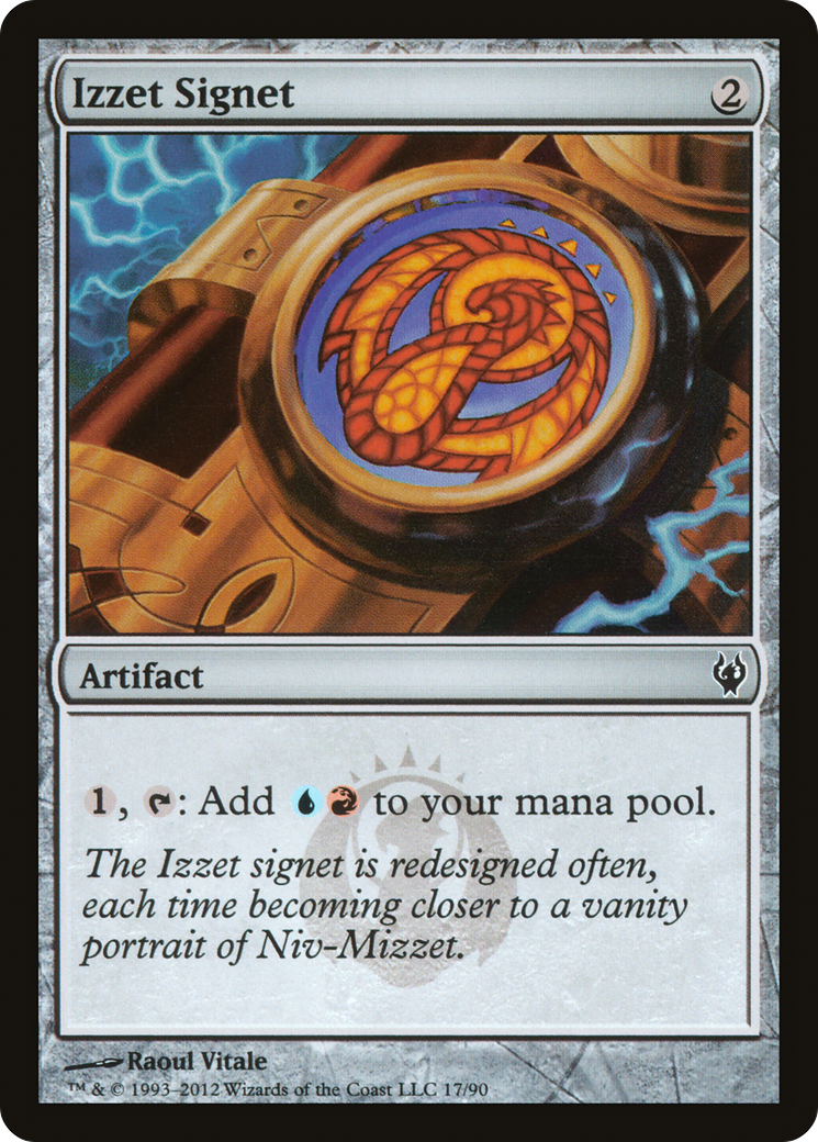 Izzet Signet (DDJ-017) - Duel Decks: Izzet vs. Golgari