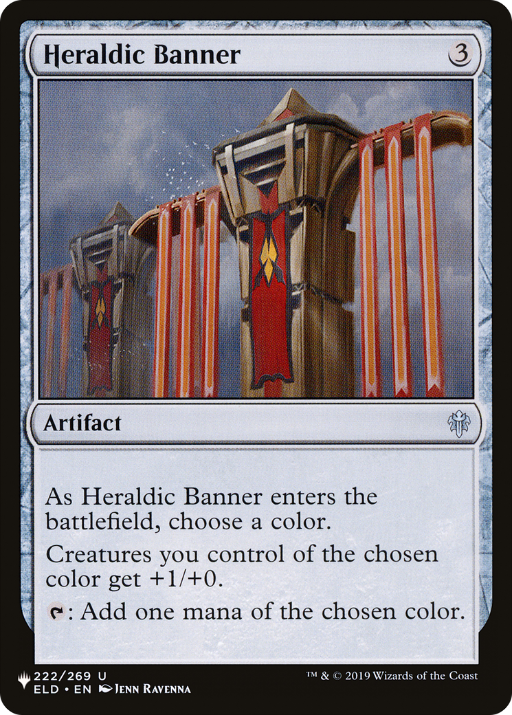Heraldic Banner (LIST-222/269) - The List