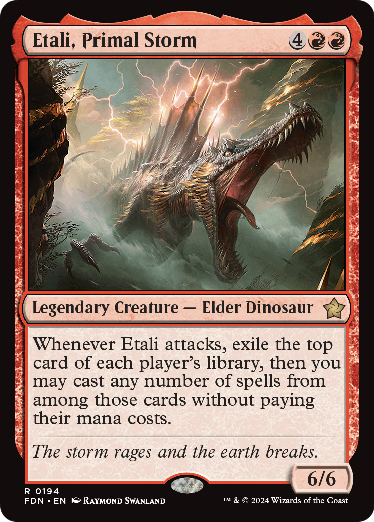 Etali, Primal Storm (FDN-194) - Foundations Foil