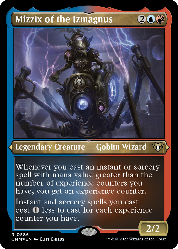 Mizzix of the Izmagnus (Foil Etched) (CMM-586) - Commander Masters Foil