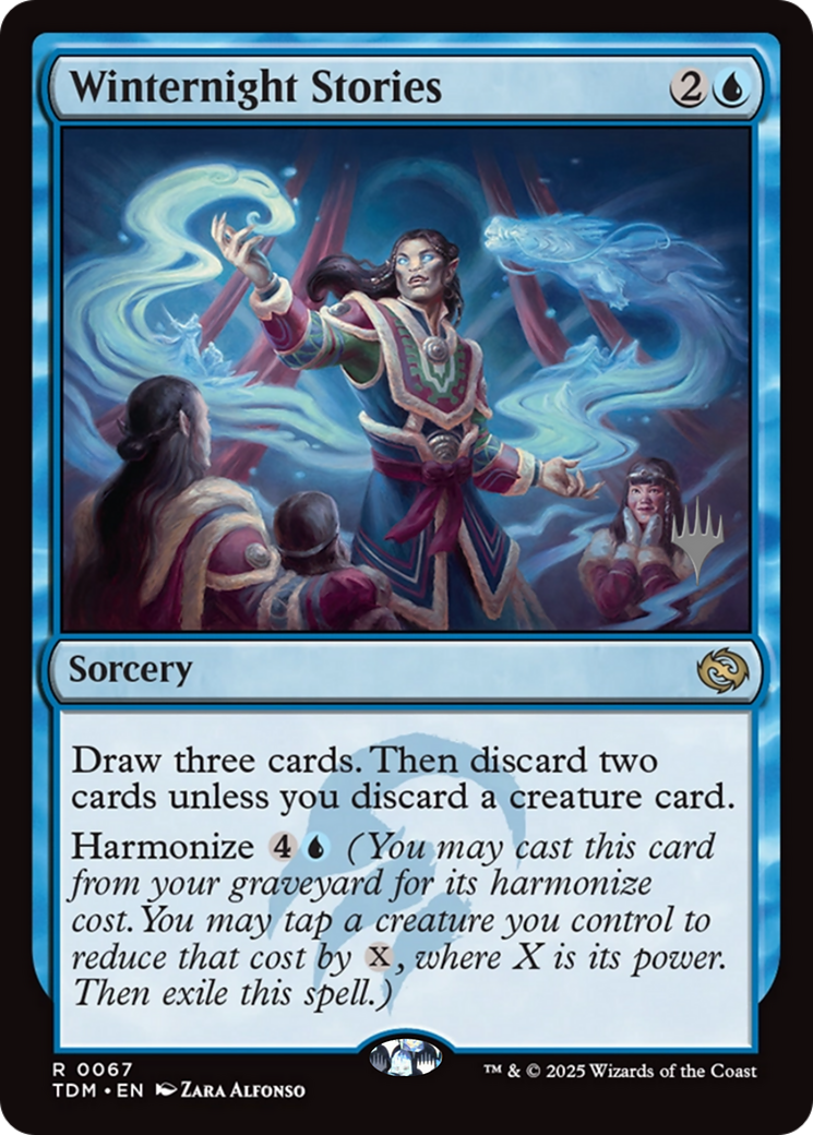 Winternight Stories (PPTDM-067) - Promo Pack: Tarkir: Dragonstorm Foil