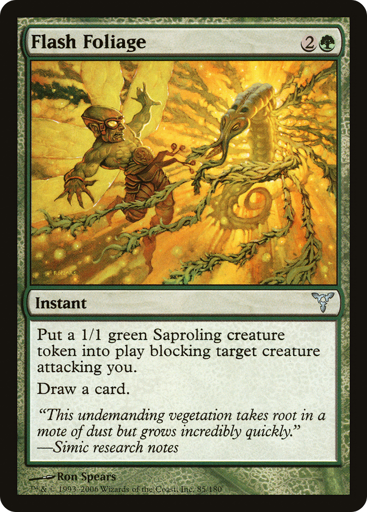 Flash Foliage (DIS-085) - Dissension Foil