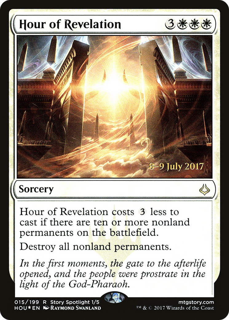 Hour of Revelation (PRE-015) - Hour of Devastation Promos Foil