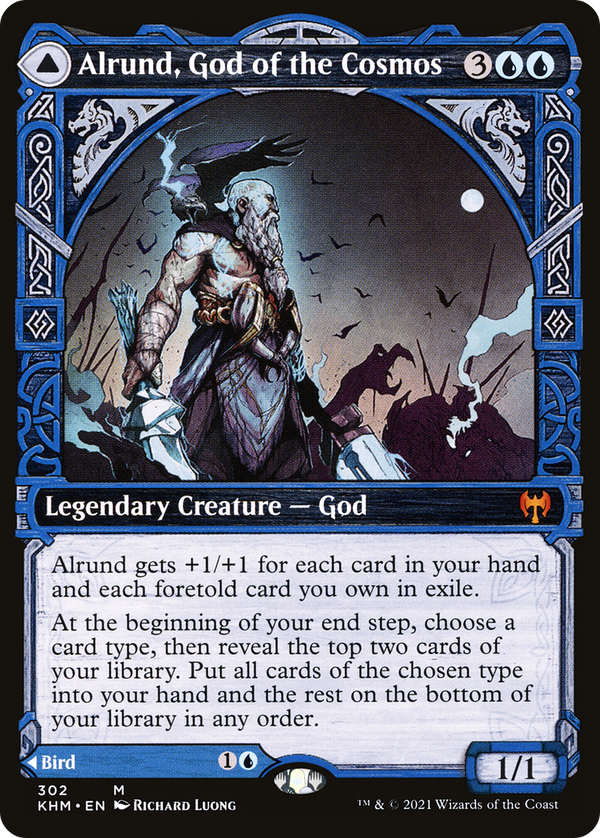 Alrund, God of the Cosmos (Showcase) (KHM-302) - Kaldheim: (Showcase)