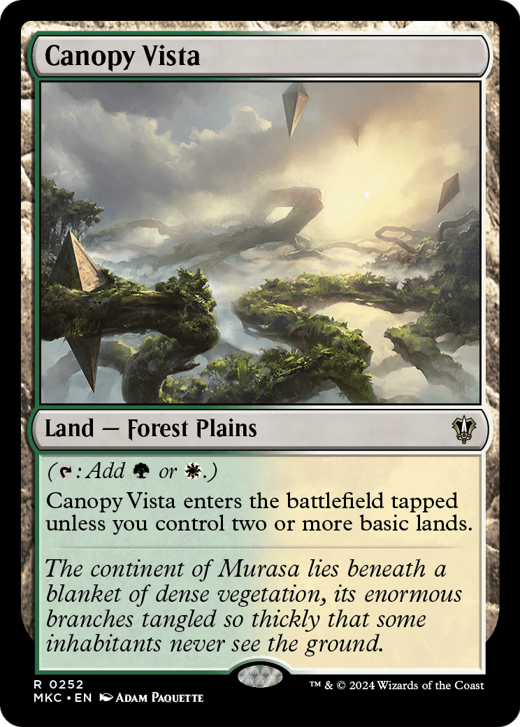 Canopy Vista (MKC-252) - Murders at Karlov Manor Commander