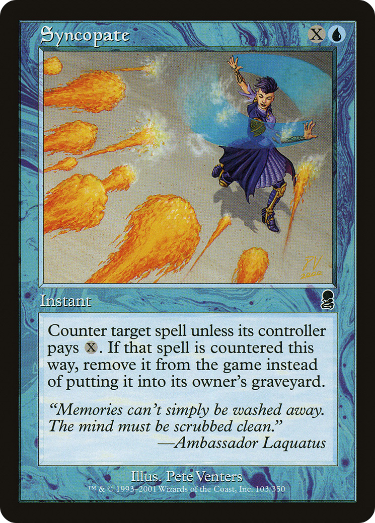 Syncopate (ODY-103) - Odyssey Foil