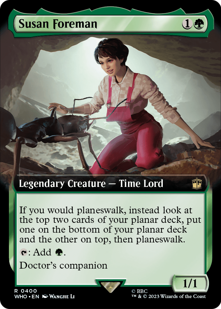 Susan Foreman (Extended Art) (WHO-400) - Doctor Who: (Extended Art)