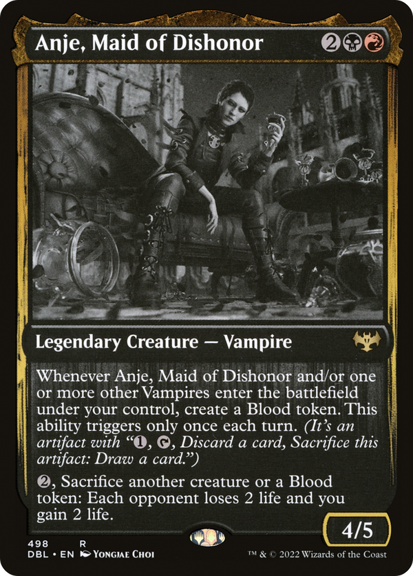 Anje, Maid of Dishonor (DBL-498) - Innistrad: Double Feature